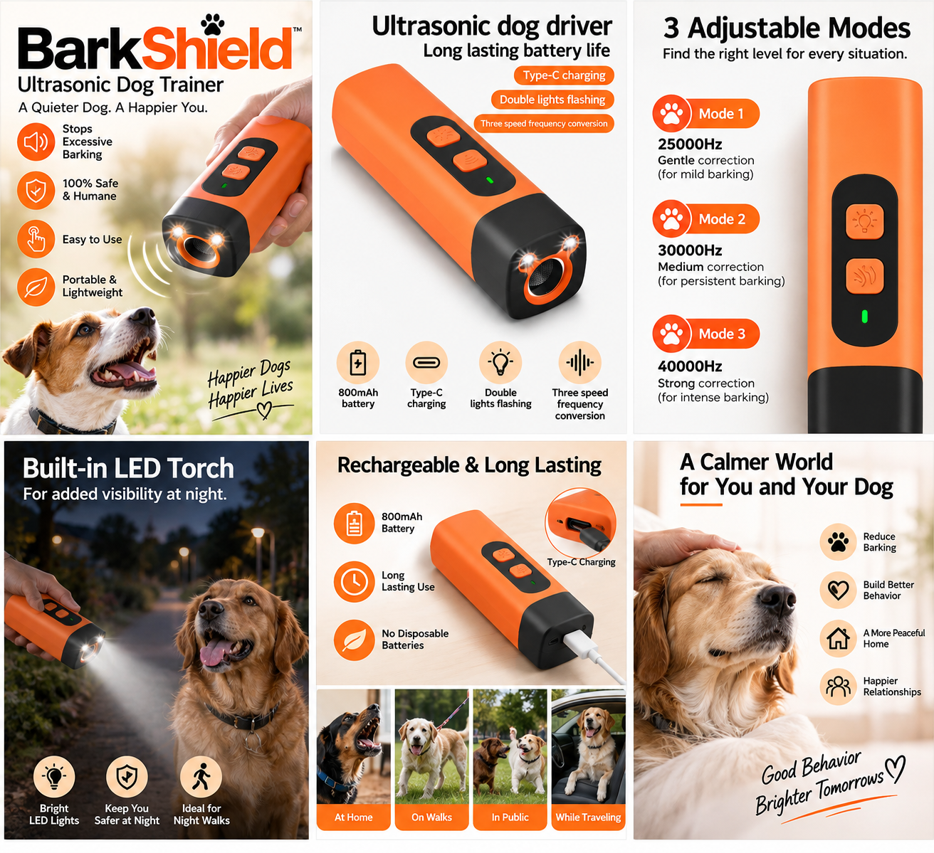 BarkShield™ Ultrasonic Dog Trainer