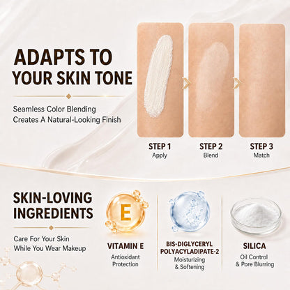 ELROEL - Blanc Cover Cream Stick