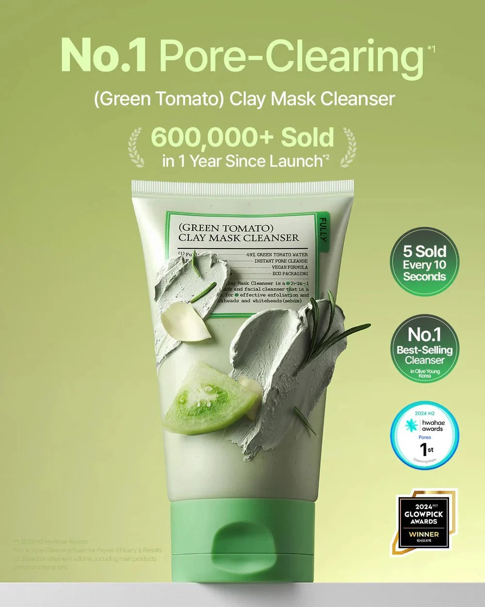Green Tomato | Clay Mask Cleanser